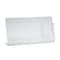 Azar Displays Angled Sign Holder w/ Trifold Pocket Overall Size: 16"W x 8.5"H, PK2 252057 - alternate 1